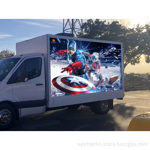 American Hot Sale: Large LED Display Walls for Advertising - P6, P3, P4 LED Truck Billboards and Video Panels